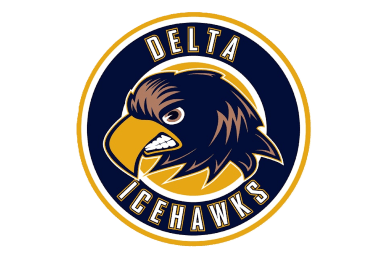 Delta Ice Hawks logo